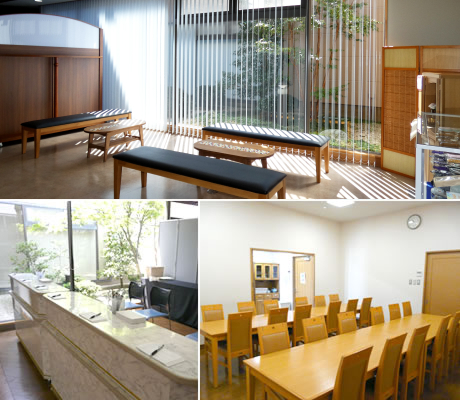 ロビー、受付、館内通路の写真